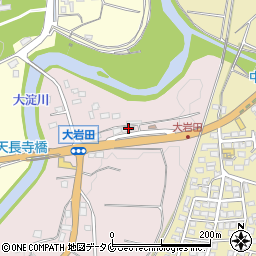 宮崎県都城市大岩田町5394周辺の地図