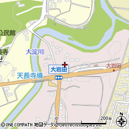 宮崎県都城市大岩田町5384周辺の地図