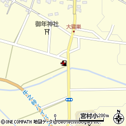 山元石油店周辺の地図