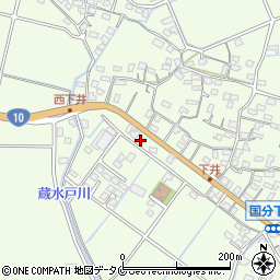 坂本建設株式会社　国分営業所周辺の地図