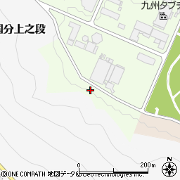 鹿児島県霧島市国分上野原テクノパーク13周辺の地図