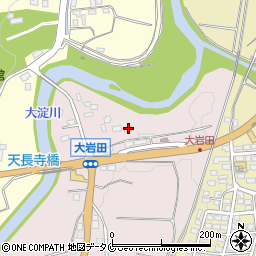 宮崎県都城市大岩田町5389-6周辺の地図
