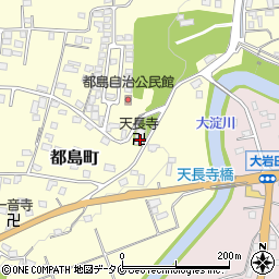 宮崎県都城市都島町1300周辺の地図