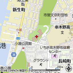 串木野老人福祉センター周辺の地図