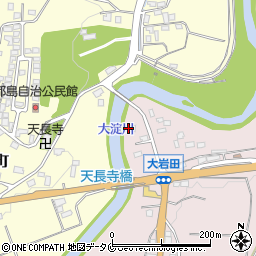 宮崎県都城市大岩田町5294周辺の地図