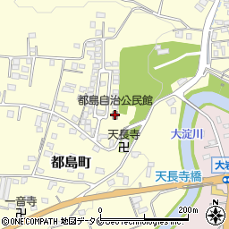 都島自治公民館周辺の地図