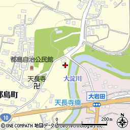 宮崎県都城市都島町5293-1周辺の地図