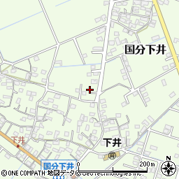 鹿児島県霧島市国分下井15周辺の地図