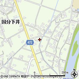 鹿児島県霧島市国分下井1527周辺の地図