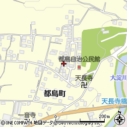 宮崎県都城市都島町1273周辺の地図