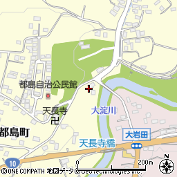 宮崎県都城市都島町5293周辺の地図