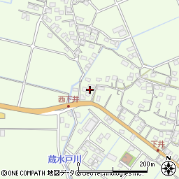 鹿児島県霧島市国分下井3304周辺の地図