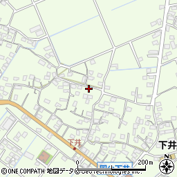 鹿児島県霧島市国分下井40周辺の地図