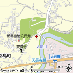 宮崎県都城市都島町1295周辺の地図