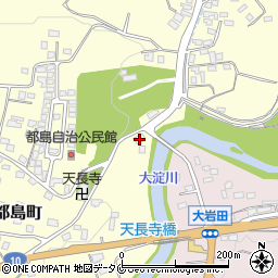 宮崎県都城市都島町1295周辺の地図