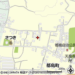宮崎県都城市都島町1239-3周辺の地図