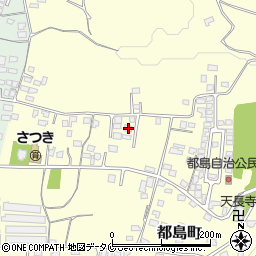 宮崎県都城市都島町1239周辺の地図