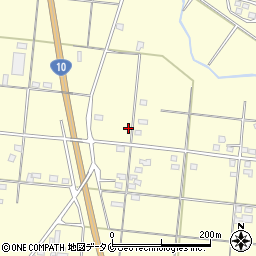 宮崎県都城市平塚町10227周辺の地図