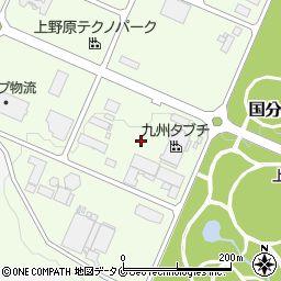 鹿児島県霧島市国分上野原テクノパーク11周辺の地図