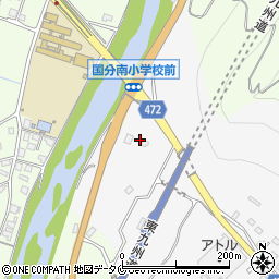 鹿児島県霧島市国分敷根350周辺の地図