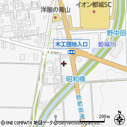 宮崎県都城市早鈴町1356周辺の地図