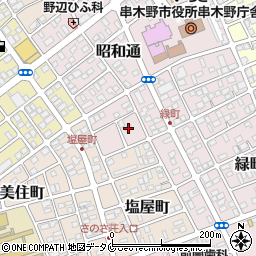 鹿児島県いちき串木野市昭和通200周辺の地図