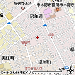 鹿児島県いちき串木野市昭和通199周辺の地図
