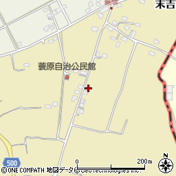 鹿児島県曽於市末吉町深川1607周辺の地図