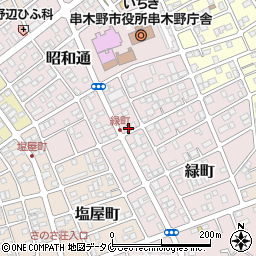 鹿児島県いちき串木野市昭和通174周辺の地図