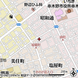 鹿児島県いちき串木野市昭和通204周辺の地図