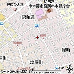 鹿児島県いちき串木野市昭和通193周辺の地図