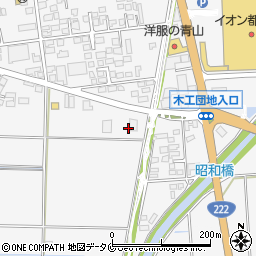 寿司虎 都城本店周辺の地図
