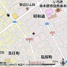 鹿児島県いちき串木野市昭和通205周辺の地図