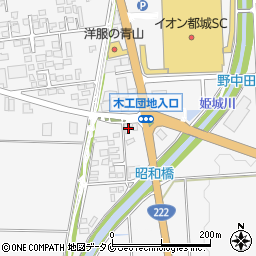 宮崎県都城市早鈴町1397周辺の地図