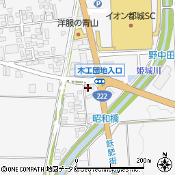 宮崎県都城市早鈴町1397周辺の地図