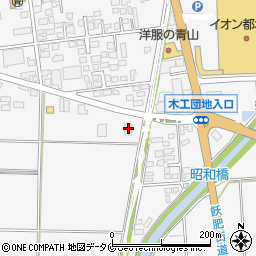 宮崎県都城市早鈴町1484周辺の地図