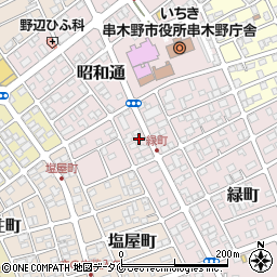 鹿児島県いちき串木野市昭和通192周辺の地図