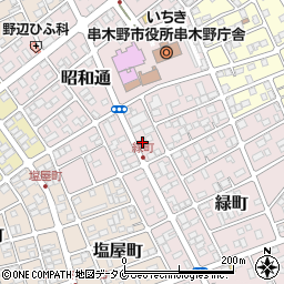 鹿児島県いちき串木野市昭和通177周辺の地図