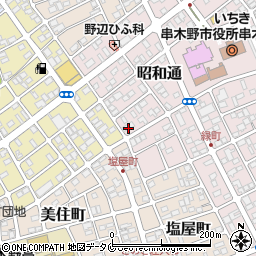 鹿児島県いちき串木野市昭和通218周辺の地図