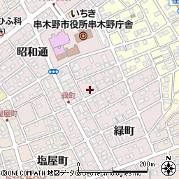 鹿児島県いちき串木野市昭和通165周辺の地図