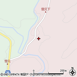鹿児島県鹿児島市西俣町2380-1周辺の地図