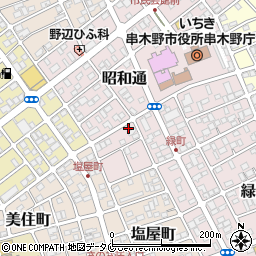 鹿児島県いちき串木野市昭和通216周辺の地図