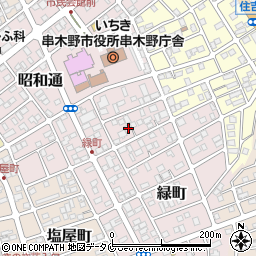鹿児島県いちき串木野市昭和通163周辺の地図