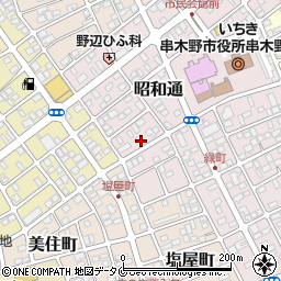 鹿児島県いちき串木野市昭和通226周辺の地図