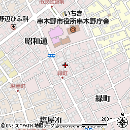 鹿児島県いちき串木野市昭和通179周辺の地図