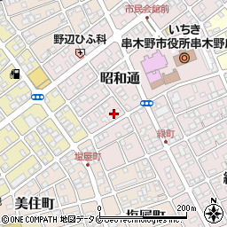 鹿児島県いちき串木野市昭和通230周辺の地図