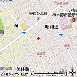 鹿児島県いちき串木野市昭和通265周辺の地図