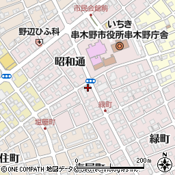 鹿児島県いちき串木野市昭和通185周辺の地図