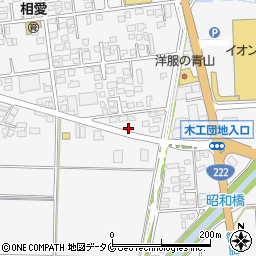 宮崎県都城市早鈴町1500-1周辺の地図