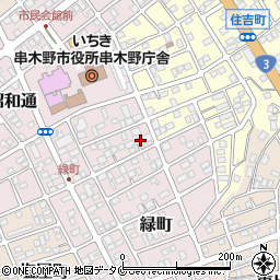 鹿児島県いちき串木野市昭和通154周辺の地図